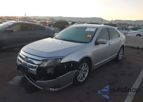 2012 Ford Fusion Sel из США, поврежденный, VIN 3FAHP0JA4CR376295